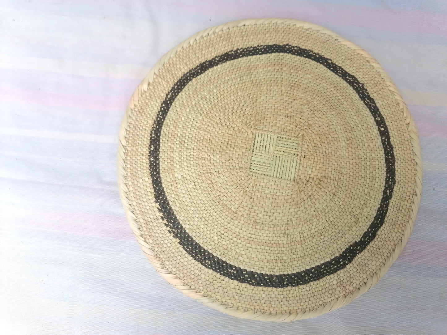 Authentic Binga Basket Set - Handwoven African Wall Decor, Set of 5