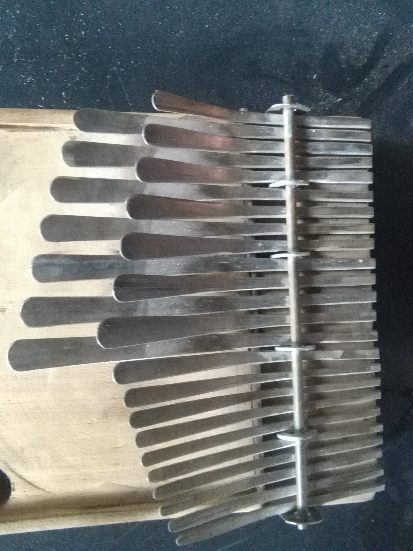African kalimba Mavembe , Gandanga mbira 24 keys rustic instrument classic , kalimba african, made to order