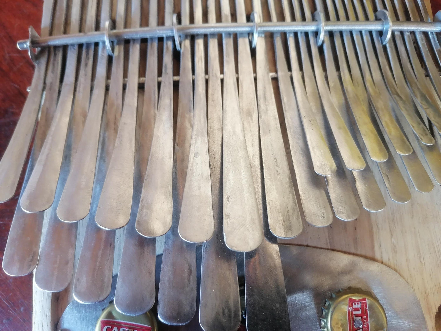 African kalimba mbira munhurikwa, african instrument, 30 keys sweet melodious instrument classic , finger piano, made to order,