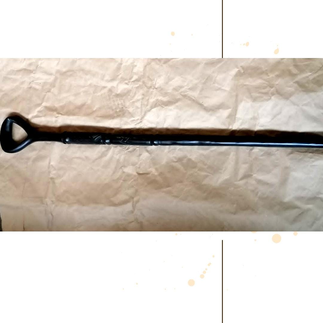 AFRICAN WALKING STICK , walking canes for men, Wooden Walking Stick, mopane wood, handmade walking stick stick,