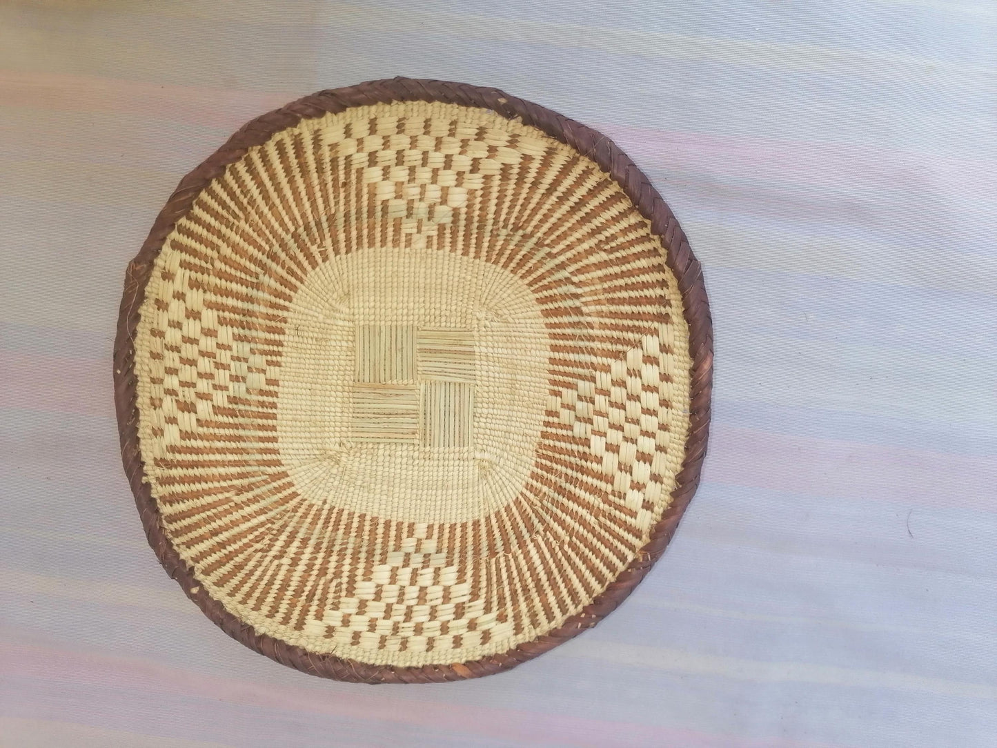 6 BINGA BASKET SET, Coastal décor, boho style , wall basket set, wall hanging decor , african wall decor, African Tonga baskets