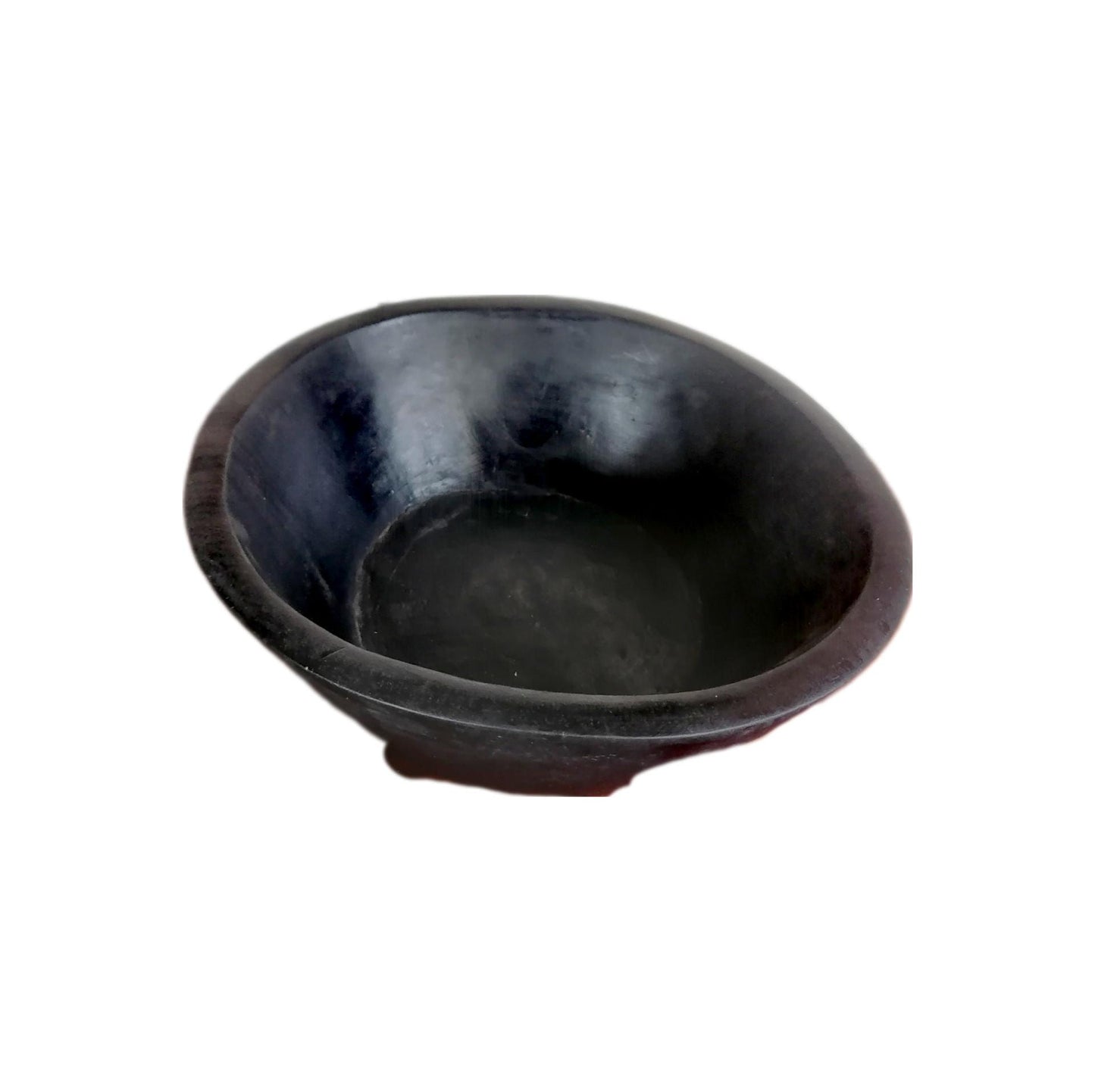 2 Vintage Round Bowls, Antique Wooden Bowls , West African bowls, handmade collectible, Rustic Bowls, Primitive Vessels