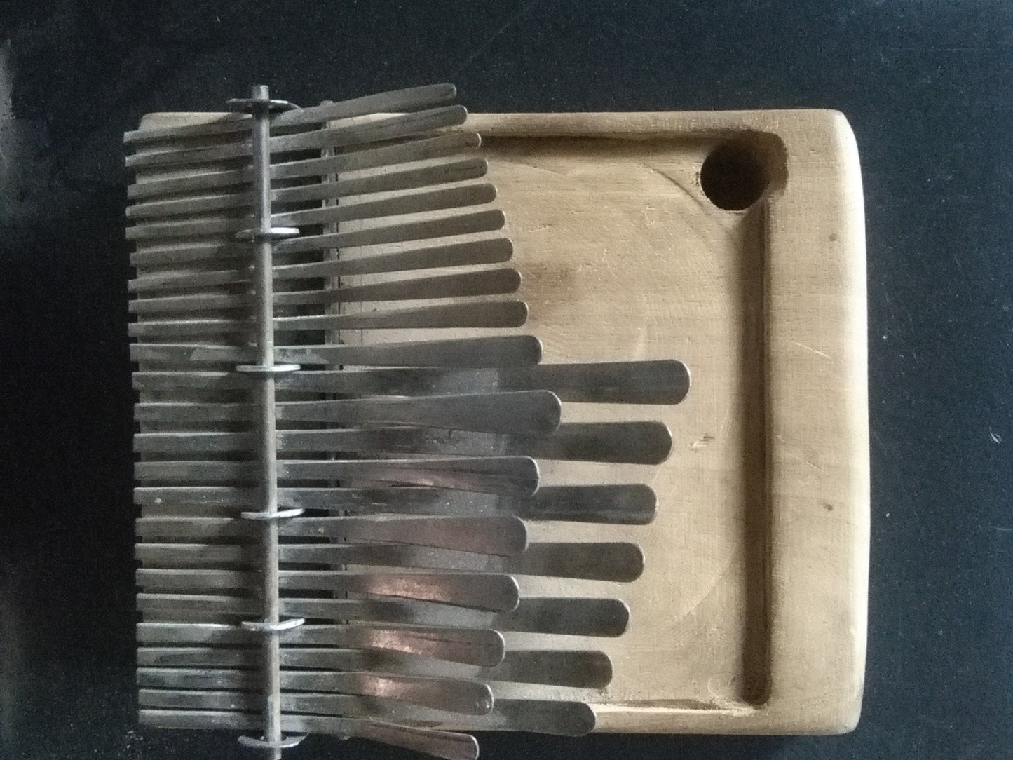 African kalimba Mavembe , Gandanga mbira 24 keys rustic instrument classic , kalimba african, made to order
