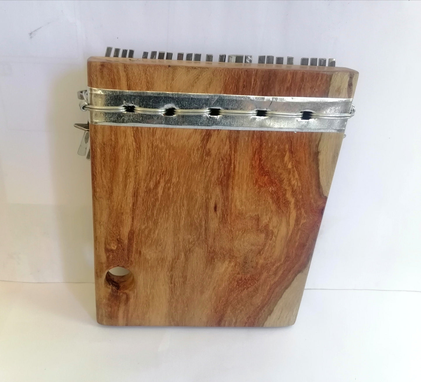 AFRICAN KALIMBA MBIRA , Leonard Chiyanike, E flat tuning , thumb piano , music gift for him or her, finger piano , made to order