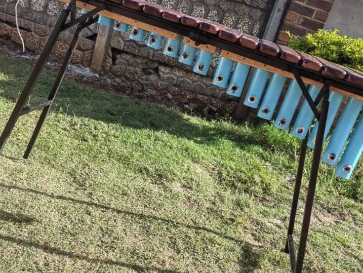 HANDMADE SOPRANO MARIMBA, 20 key Xylophone, foldable 3 times, educational musical Instrument- Quality Wooden Instrument, african marimba