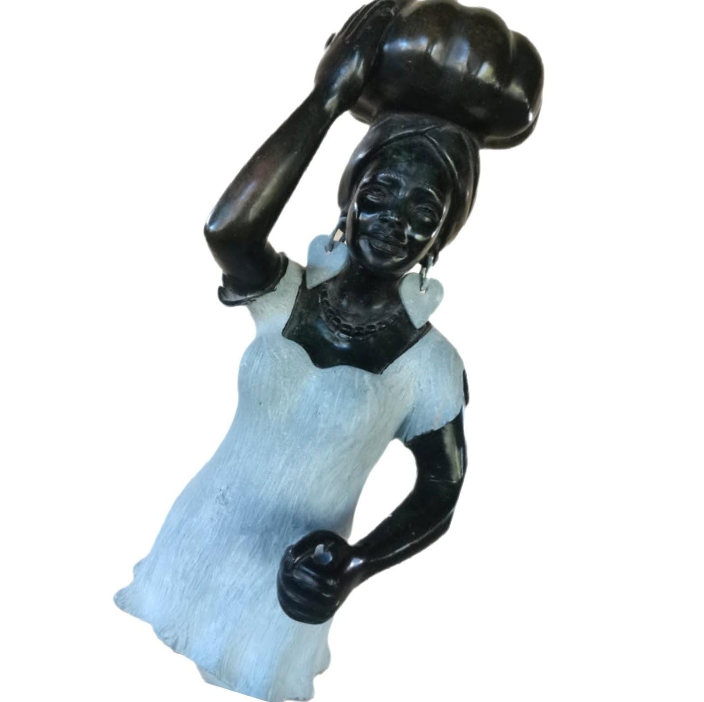 AFRICAN SHONA SCULPTURE, spring stone, home decor statue , carving stone sculpture, african stone, carving stone,