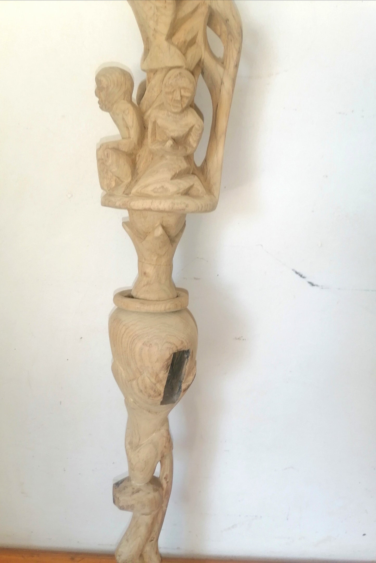 NYAMI WALKING STICK - African Walking Stick, Wooden Walking Stick, Nyami Stick For Walking, Mukwa Walking Stick, Gift For Him,