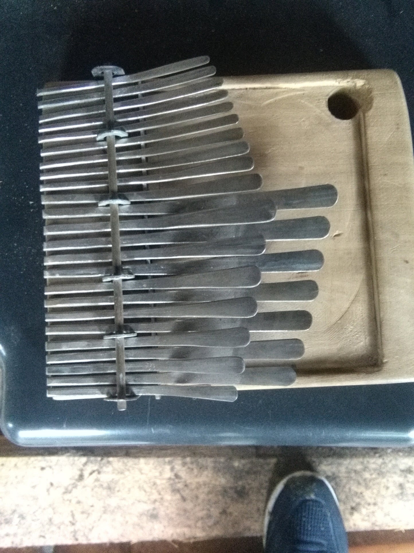 African kalimba Mavembe , Gandanga mbira 24 keys rustic instrument classic , kalimba african, made to order