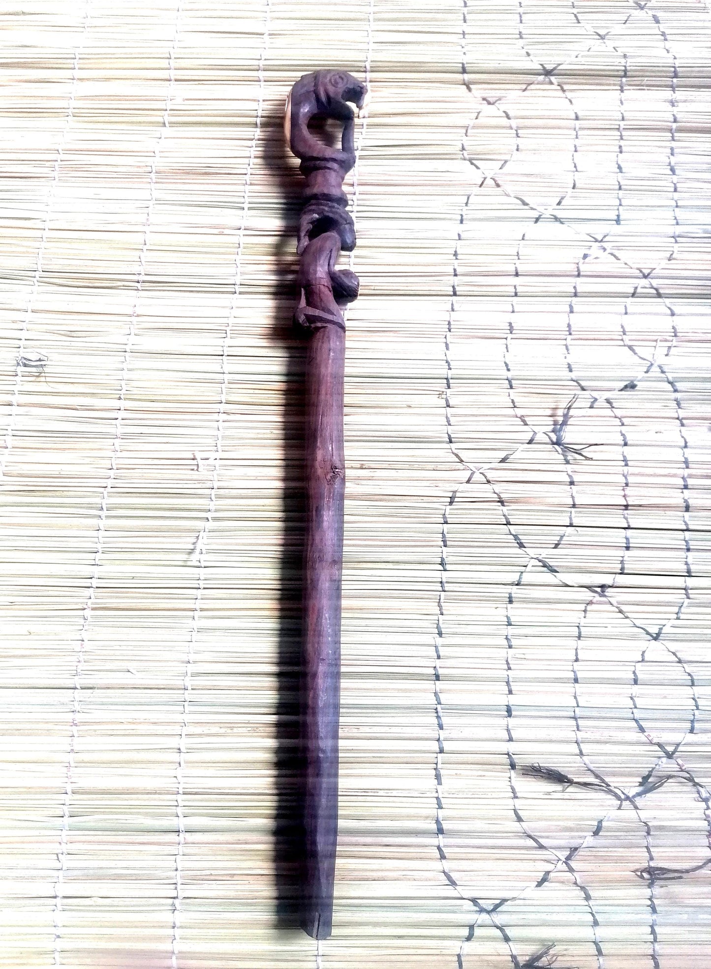 NYAMI WALKING STICK - African Walking Stick, Catwalk accessories, Decorative walking stick. Wooden Walking Stick , Gift her him