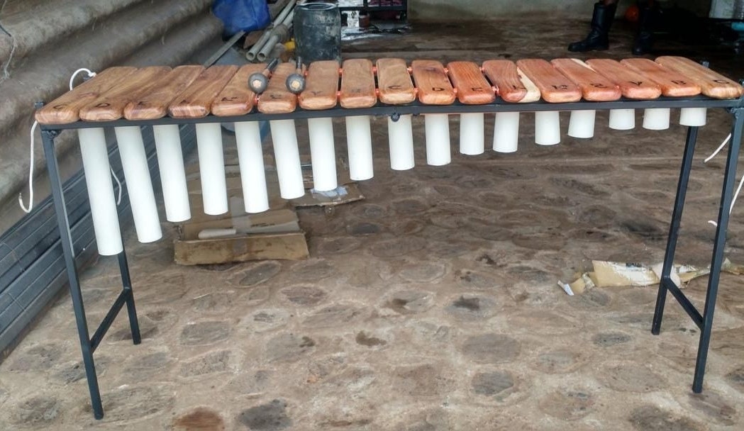 HANDMADE SOPRANO MARIMBA, 17 key Xylophone, foldable 2 times, educational musical Instrument- Quality Wooden Instrument, african marimba