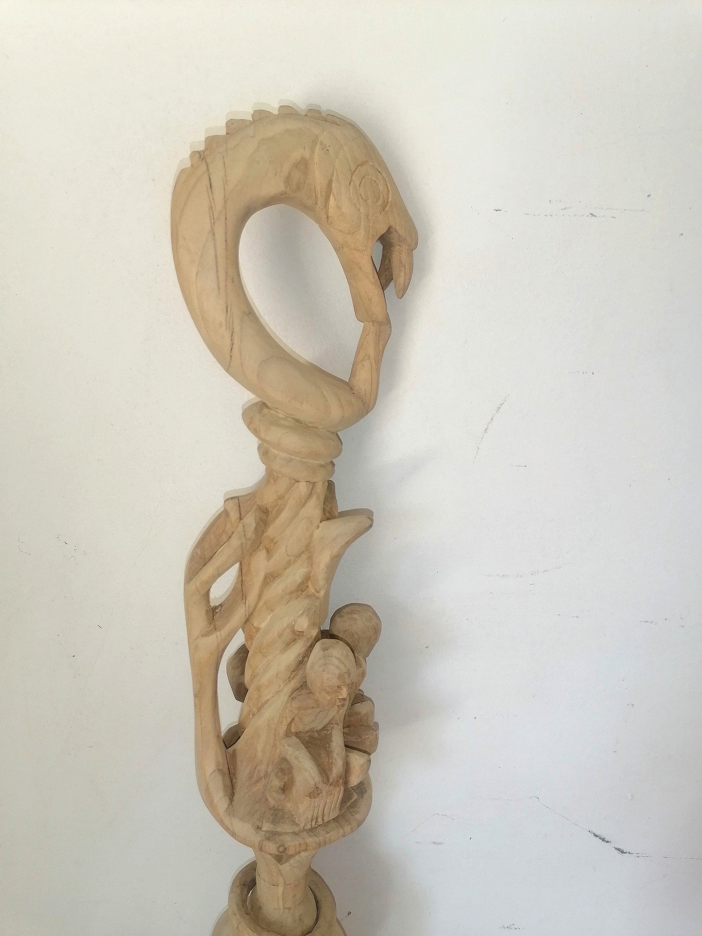 NYAMI WALKING STICK - African Walking Stick, Wooden Walking Stick, Nyami Stick For Walking, Mukwa Walking Stick, Gift For Him,
