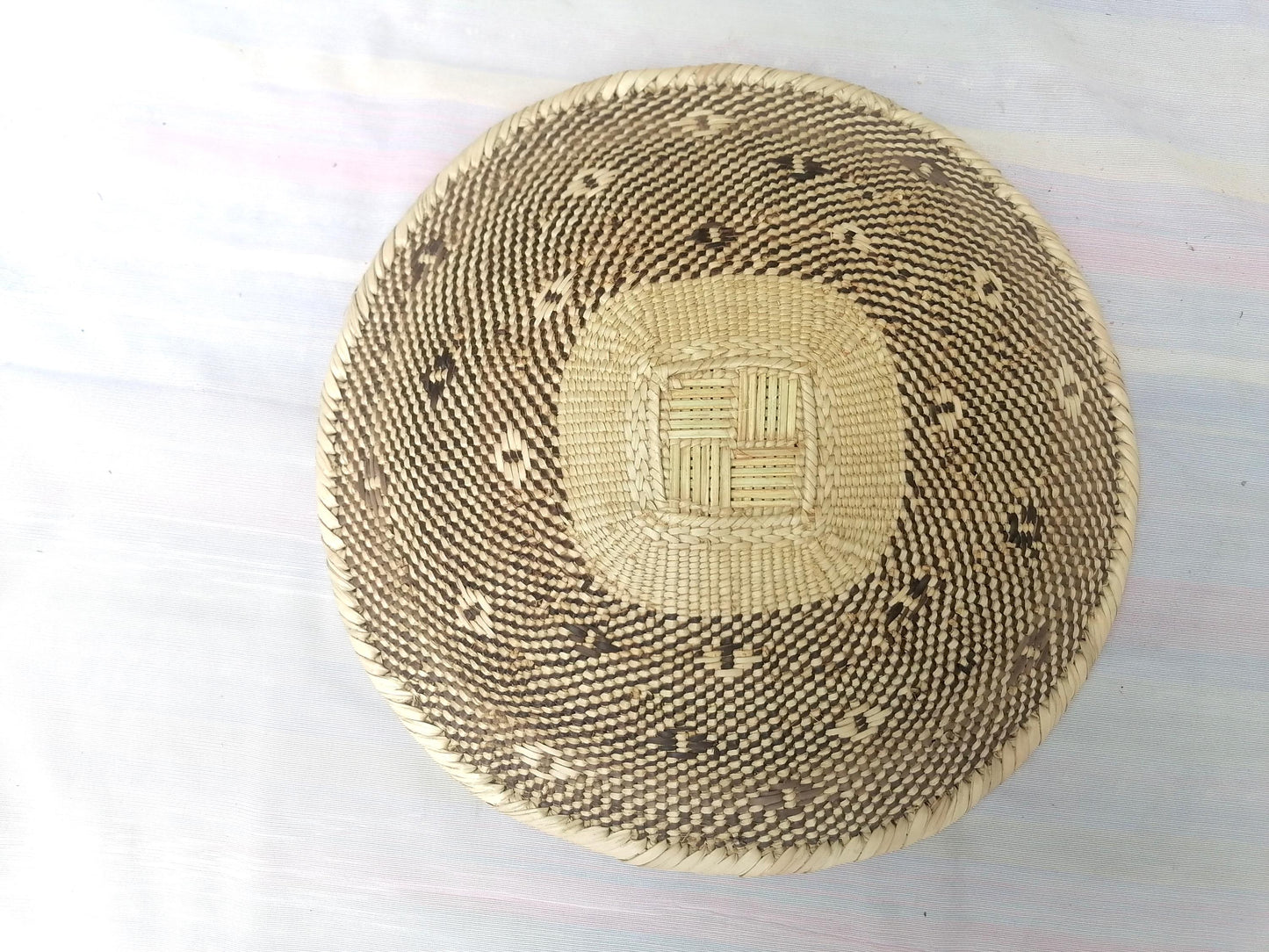 5 BINGA BASKET SET, Coastal décor, boho style , wall basket set, wall hanging decor , african wall decor, African Tonga baskets