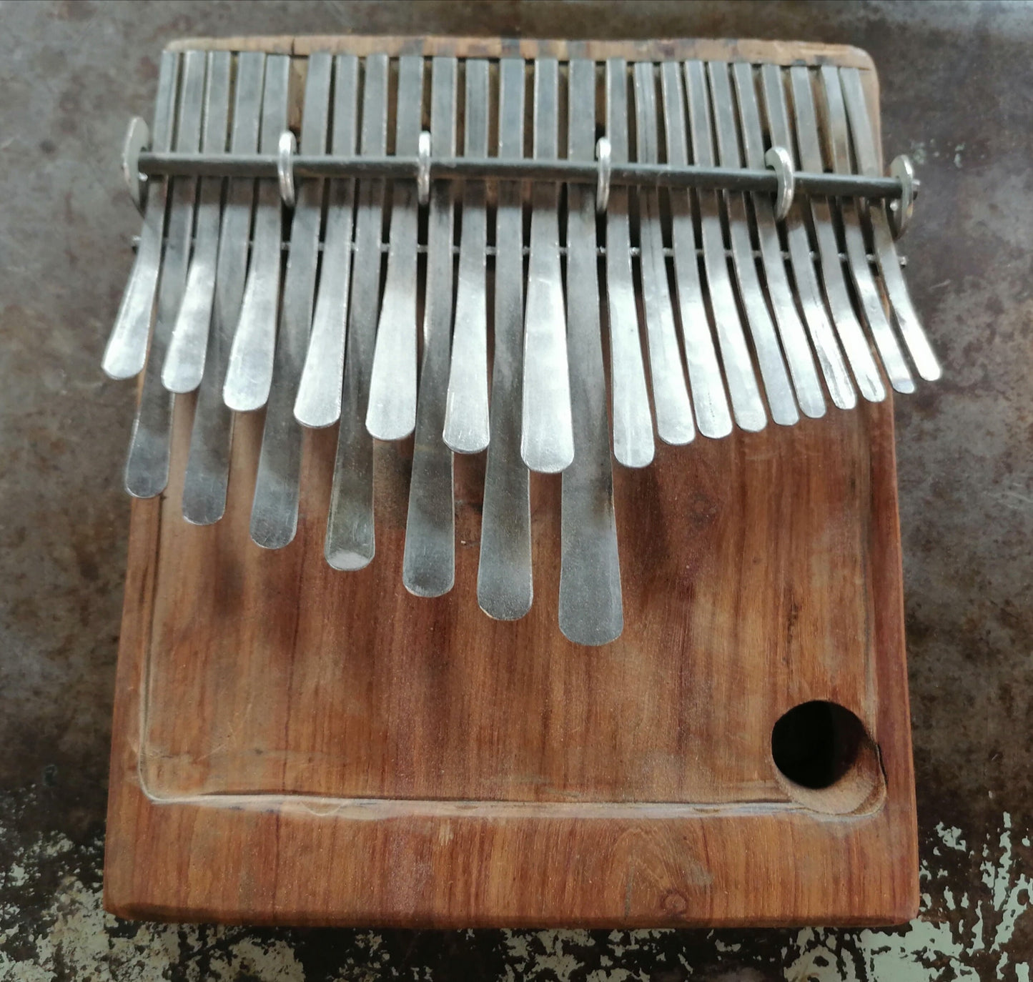African kalimba mbira , 24 keys dongonda , in C tune, thumb piano, holiday gift, made to order, mbira batik bag option