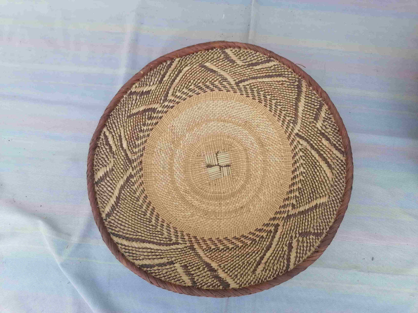 5 BINGA BASKET SET, Coastal décor, boho style , wall basket set, wall hanging decor , african wall decor, African Tonga baskets
