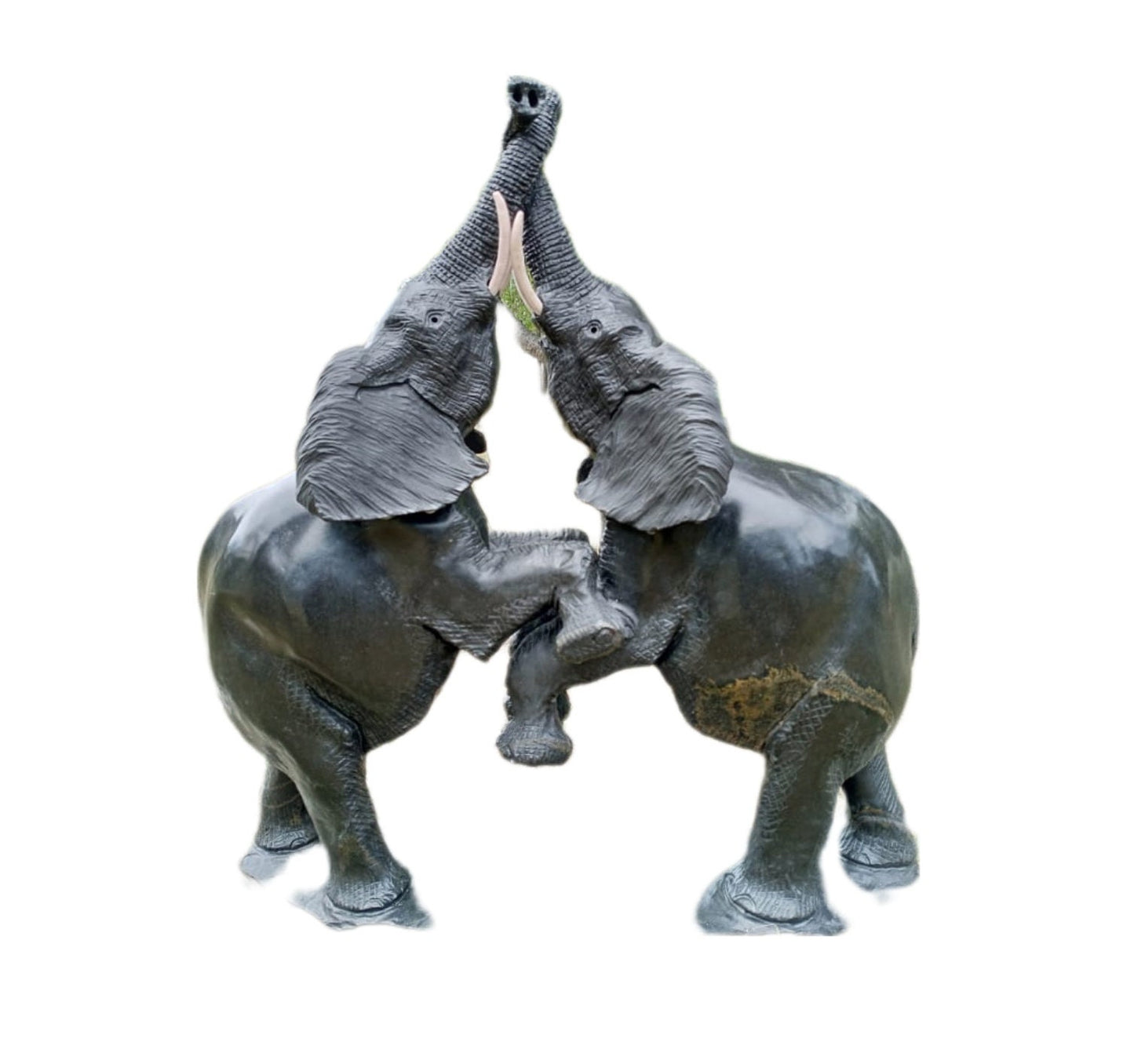 SHONA STONE SCULPTURE, elephant statue , springstone , home decor statue, african statue, carving stone