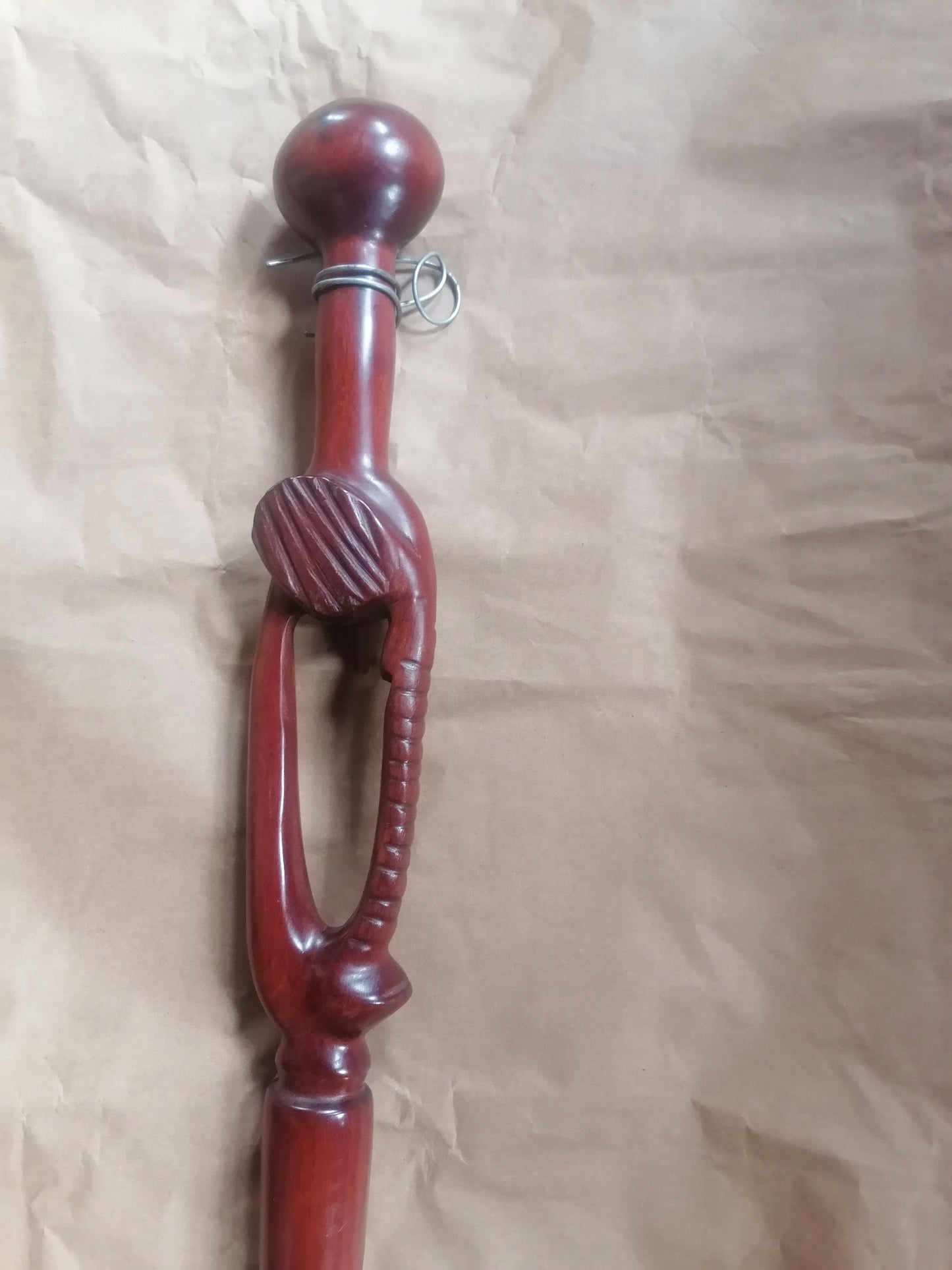 AFRICAN WALKING STICK , walking canes for men, Zambian wood , Wooden Walking Stick, handmade stick, catwalk accessories,