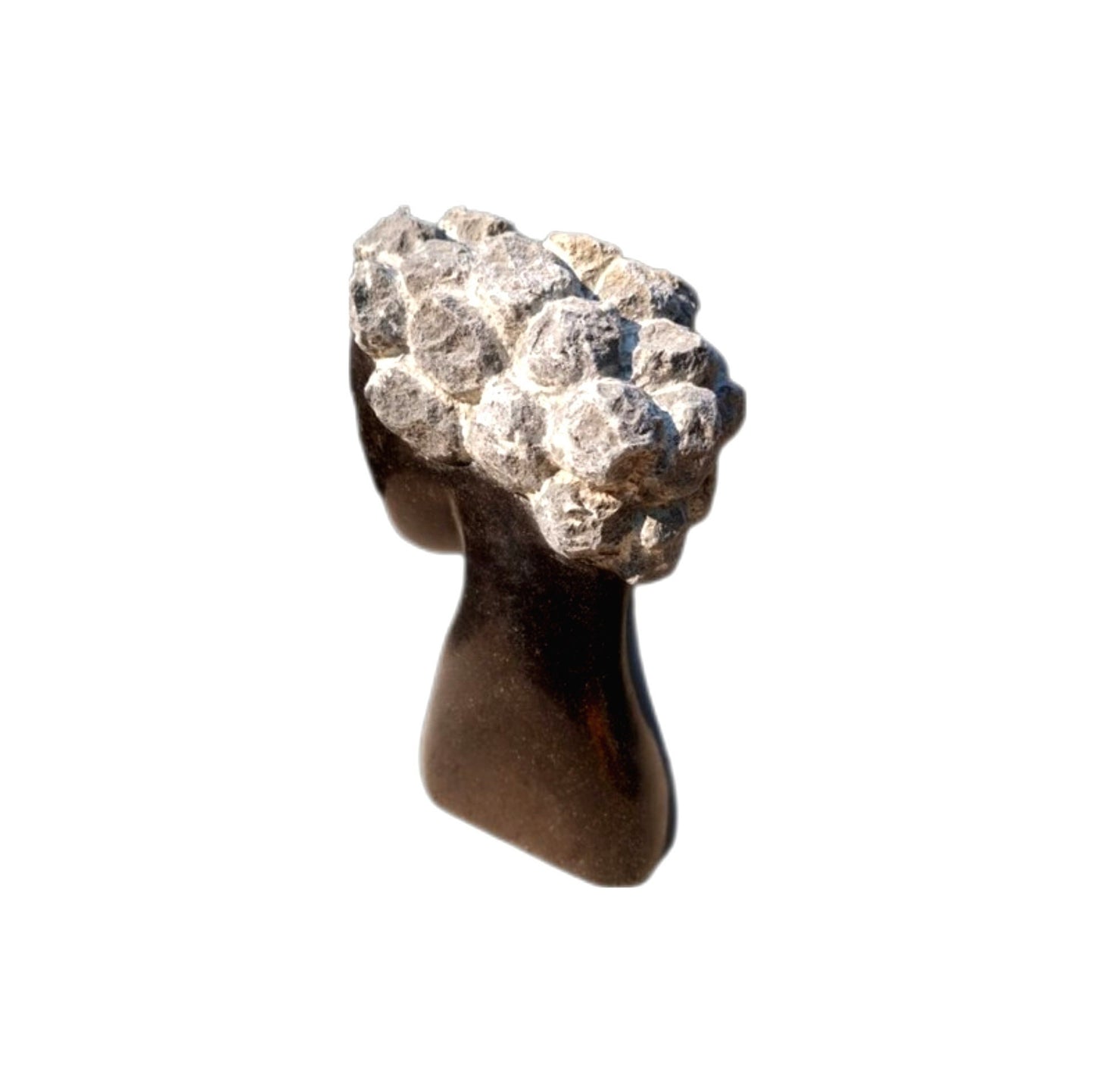 SHONA STONE SCULPTURE, abstract statue , springstone stone , home decor statue, african statue, carving stone