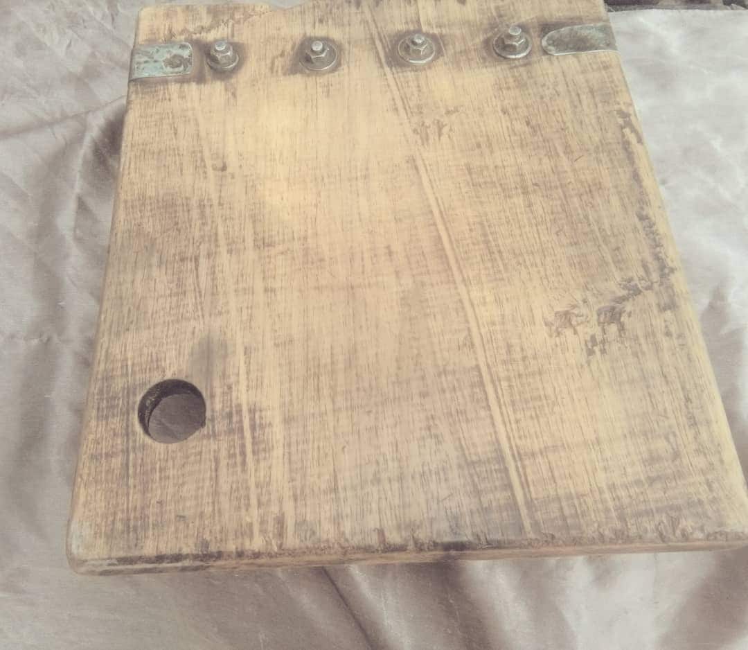 African kalimba bass instrument, 24 key, thumb pianoafrican instrument, made to order, with pick up, inspired by vintage kalimba bass