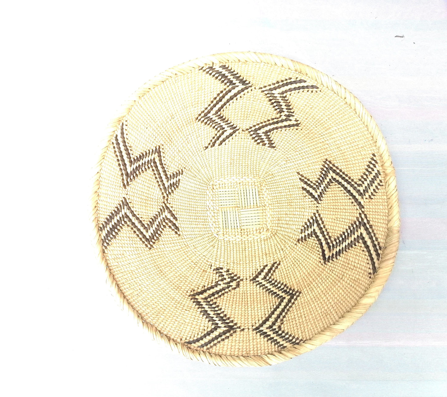 5 BINGA BASKET SET, Coastal décor, boho style , wall basket set, wall hanging decor , african wall decor, African Tonga baskets