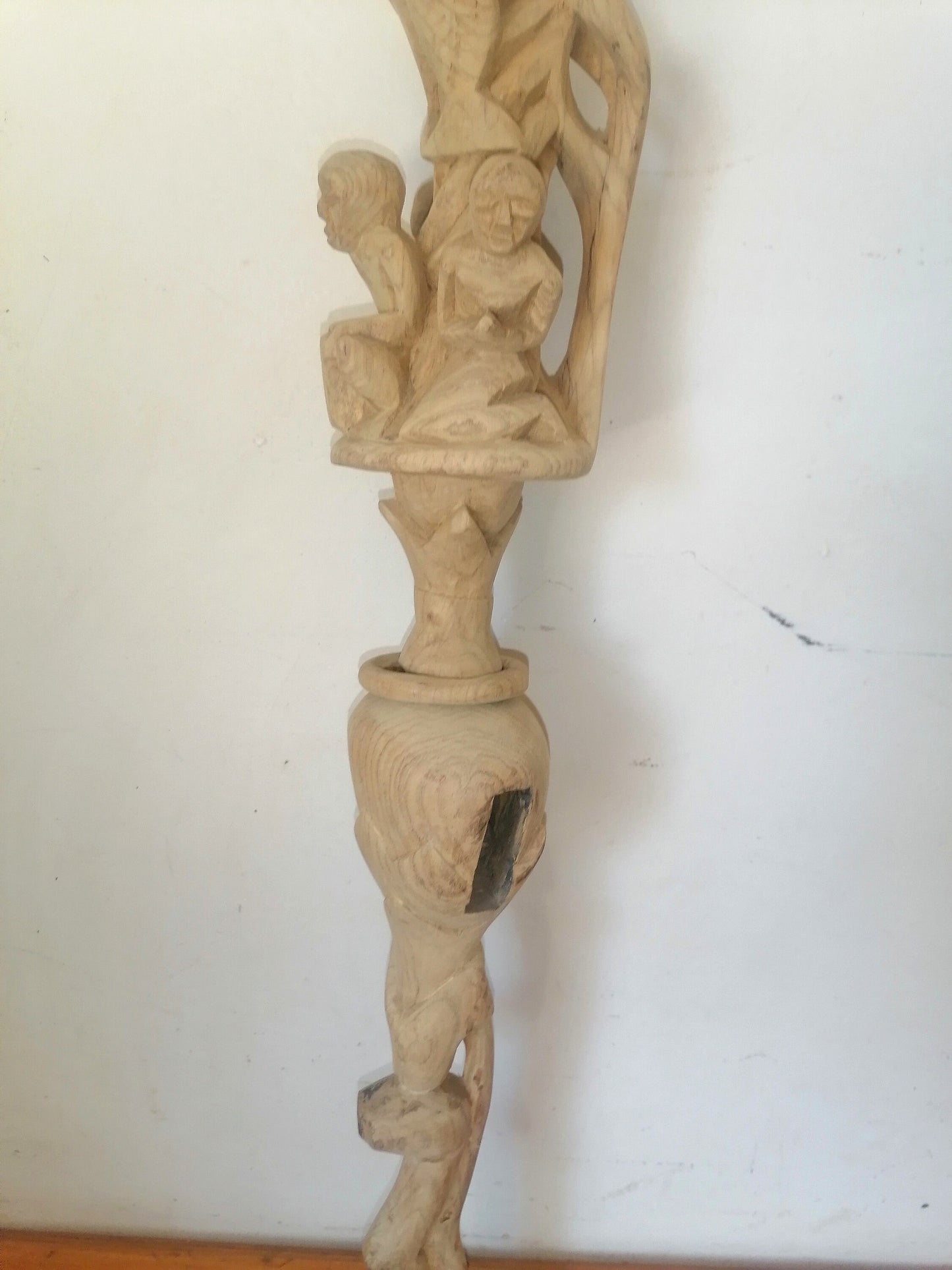 NYAMI WALKING STICK - African Walking Stick, Wooden Walking Stick, Nyami Stick For Walking, Mukwa Walking Stick, Gift For Him,