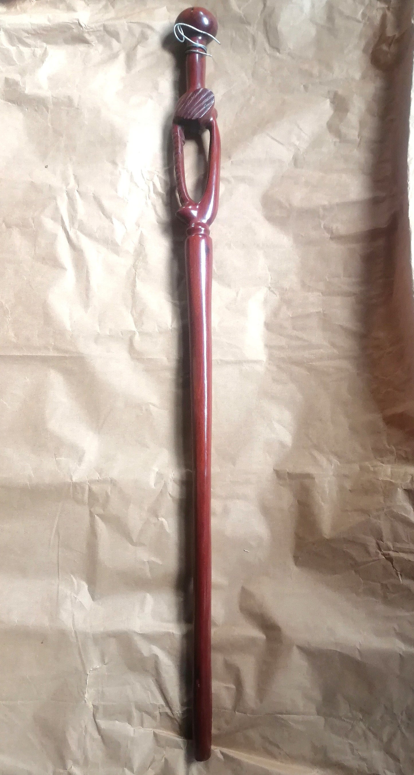 AFRICAN WALKING STICK , walking canes for men, Zambian wood , Wooden Walking Stick, handmade stick, catwalk accessories,
