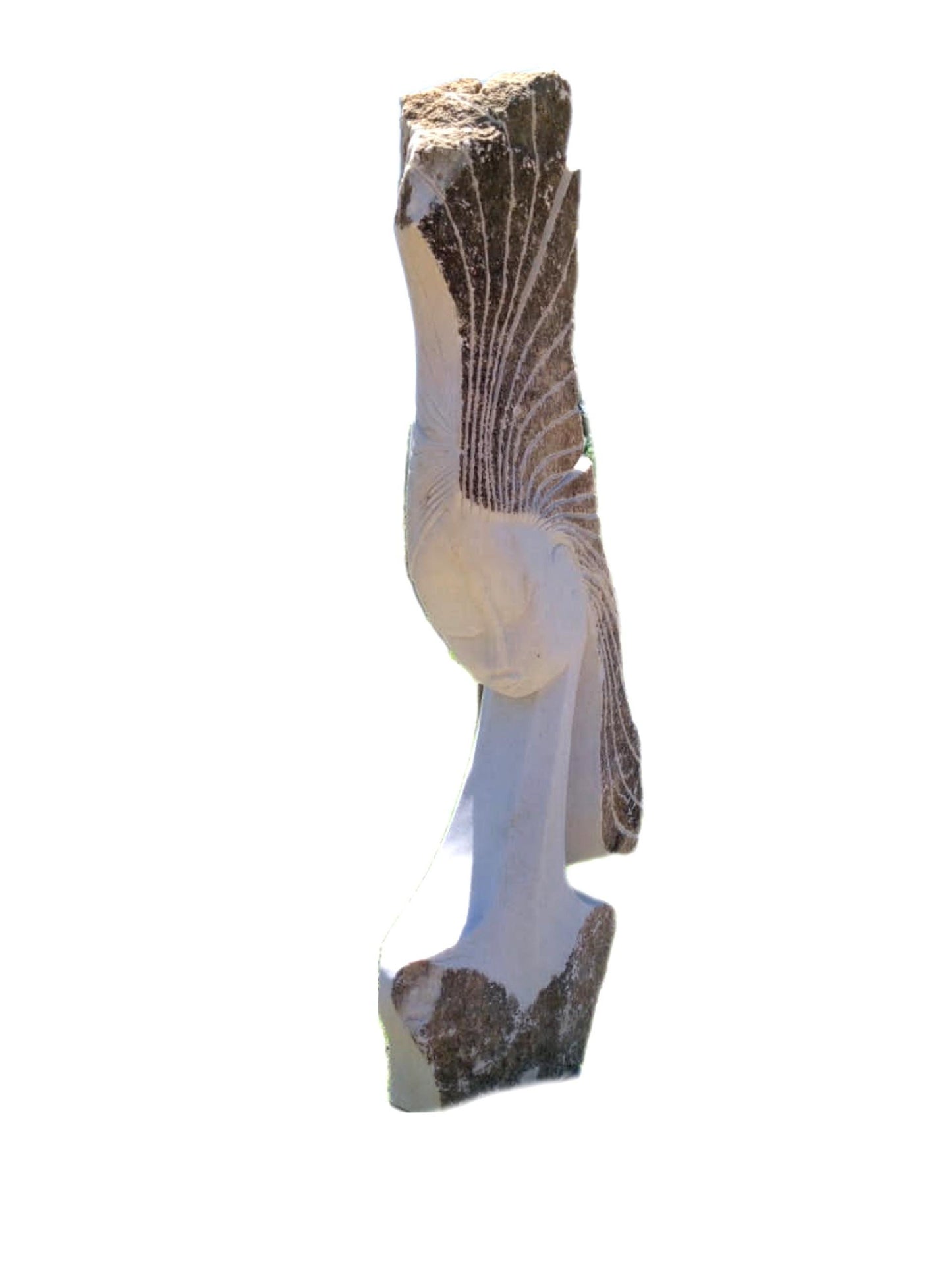 SHONA STONE SCULPTURE, lady bust statue, female head bust, dolomite stone, home decor statue, african statue, carving stone