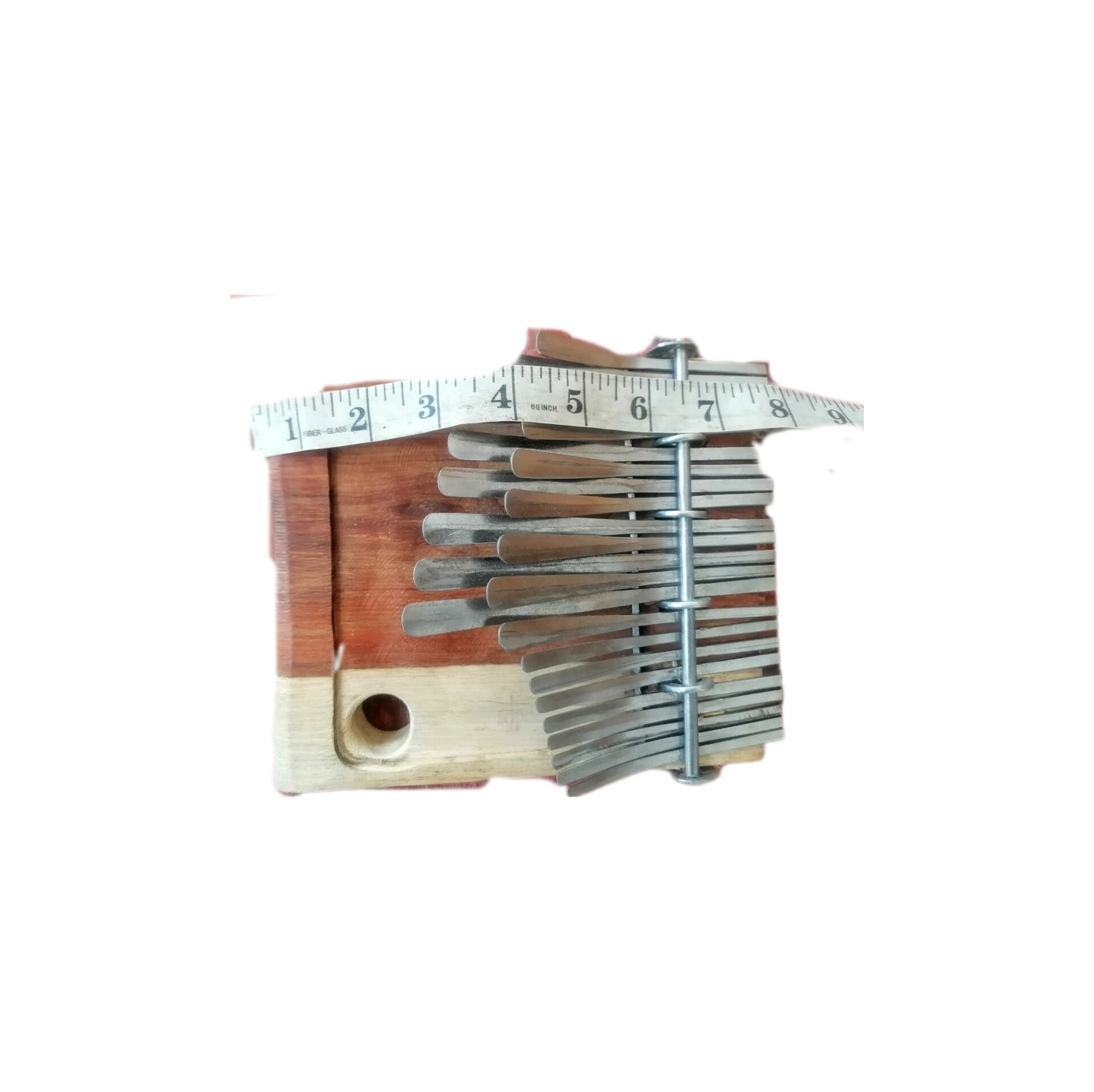 AFRICAN KALIMBA MBIRA - African Mbira Piano, Nyamaropa Tuning, Kalimba Mbira Piano, Smallest sized , Solid Wooden Instrument, Piano Gift