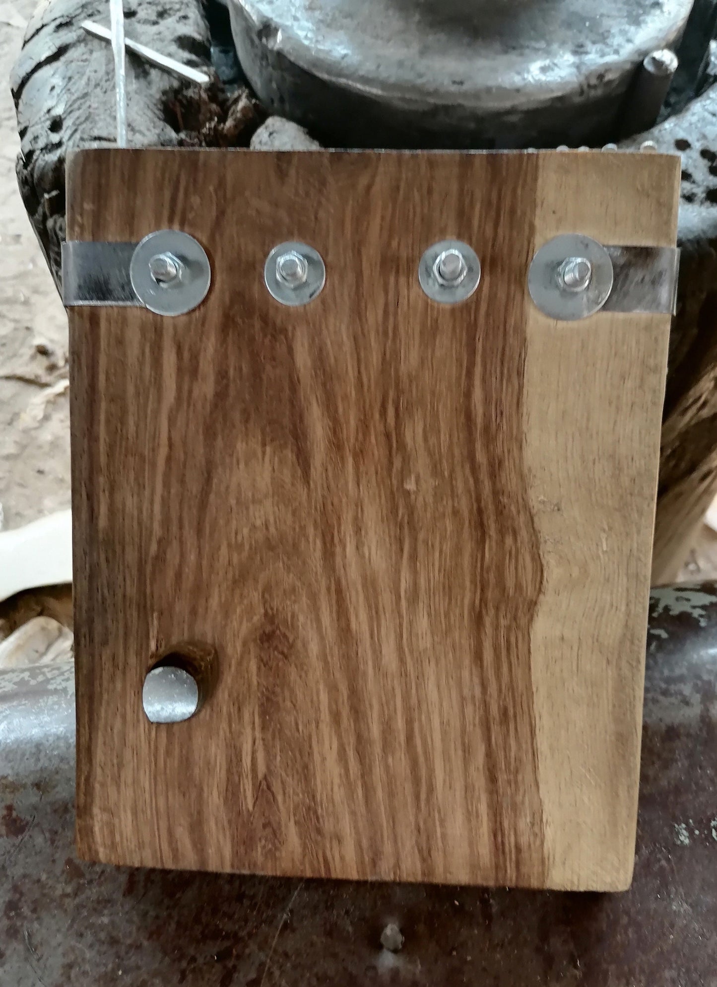 AFRICAN KALIMBA BASS , large 24 key mbira, finger piano, thumb piano, african instrument, made to order, with pick up, in F tune