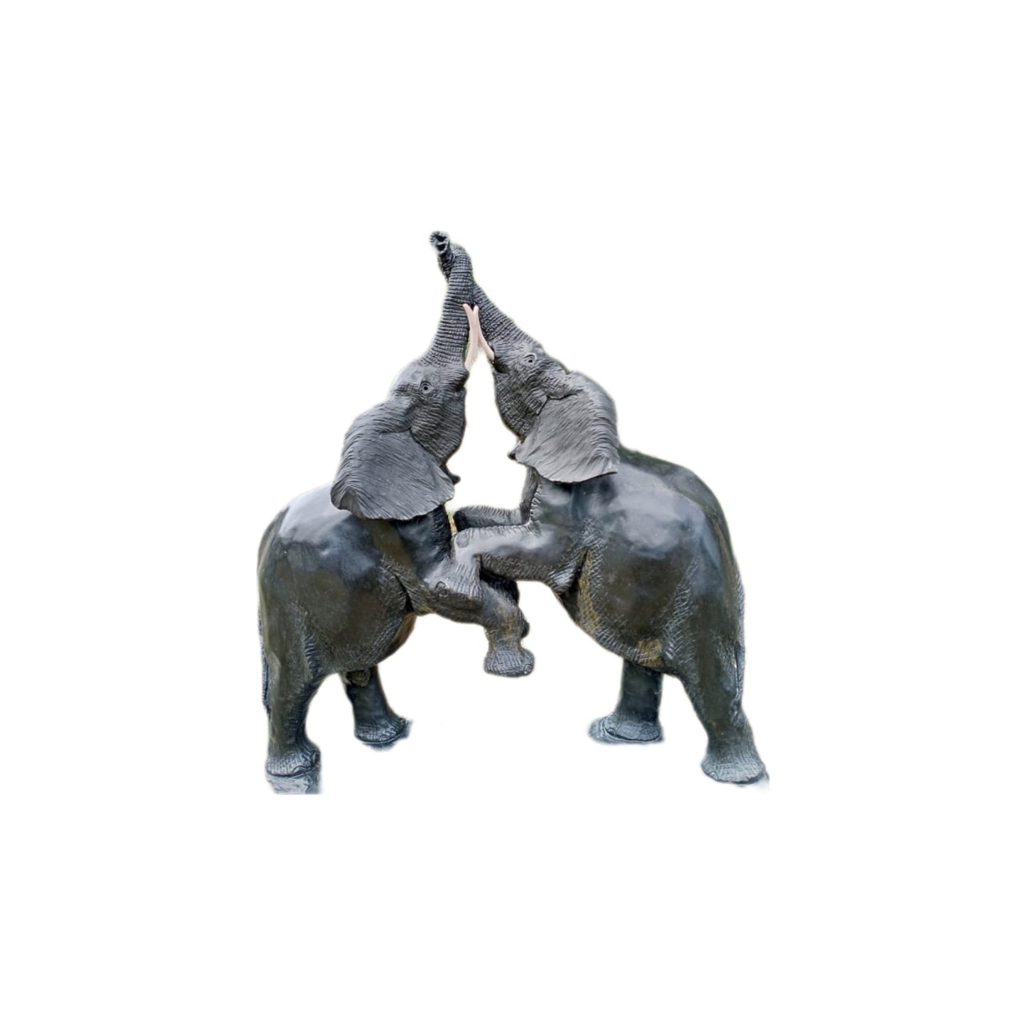 SHONA STONE SCULPTURE, elephant statue , springstone , home decor statue, african statue, carving stone