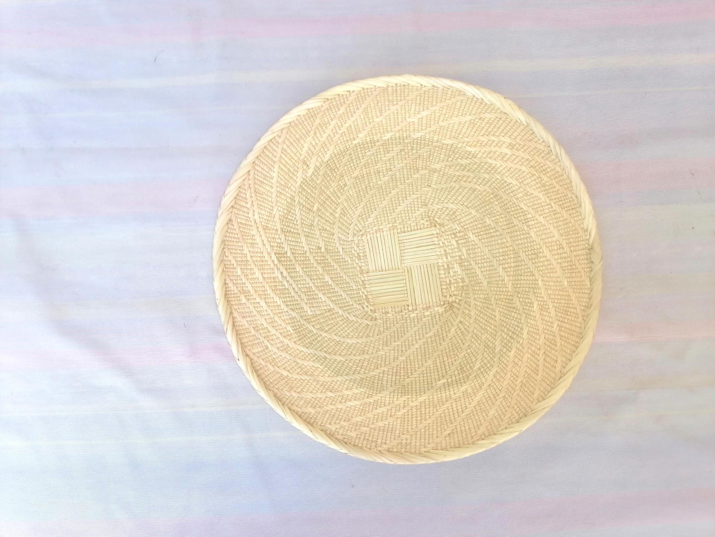 Authentic Binga Basket Set - Handwoven African Wall Decor, Set of 5
