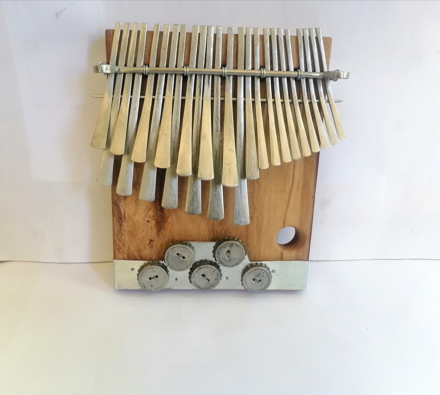 AFRICAN KALIMBA MBIRA , Leonard Chiyanike, E flat tuning , thumb piano , music gift for him or her, finger piano , made to order