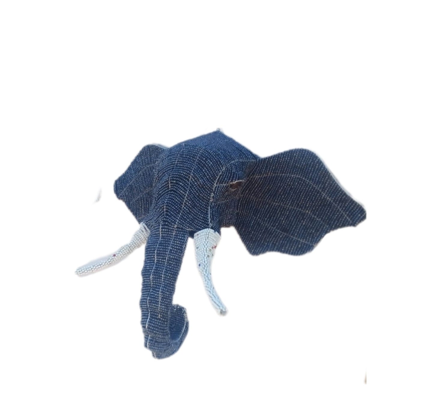 Large Beaded Elephant | African Beaded Animals | Wall Decor hanging | elephant ornament , Unique home décor, elephant sculpture