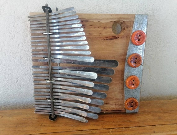 AFRICAN KALIMBA MBIRA - African Mbira Piano, Nyamaropa Tuning, Kalimba Mbira Piano, Small Finger Piano, Solid Wooden Instrument, Piano Gift