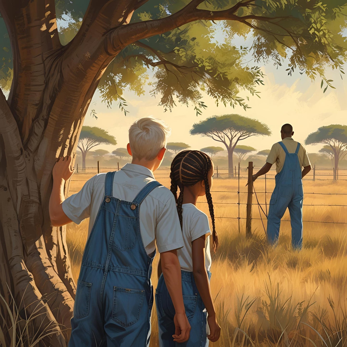 Golden Trails | Junior Thriller Novel Kids | African Adventure Book | Mystery for Young Explorers | Zimbabwean Children's Fiction | 8-12