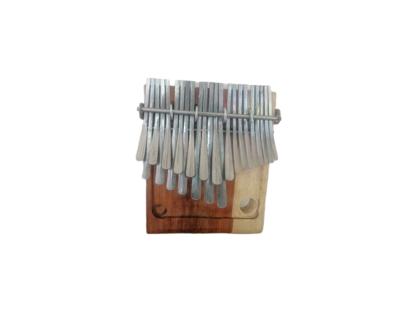 AFRICAN KALIMBA MBIRA - African Mbira Piano, Nyamaropa Tuning, Kalimba Mbira Piano, Smallest sized , Solid Wooden Instrument, Piano Gift
