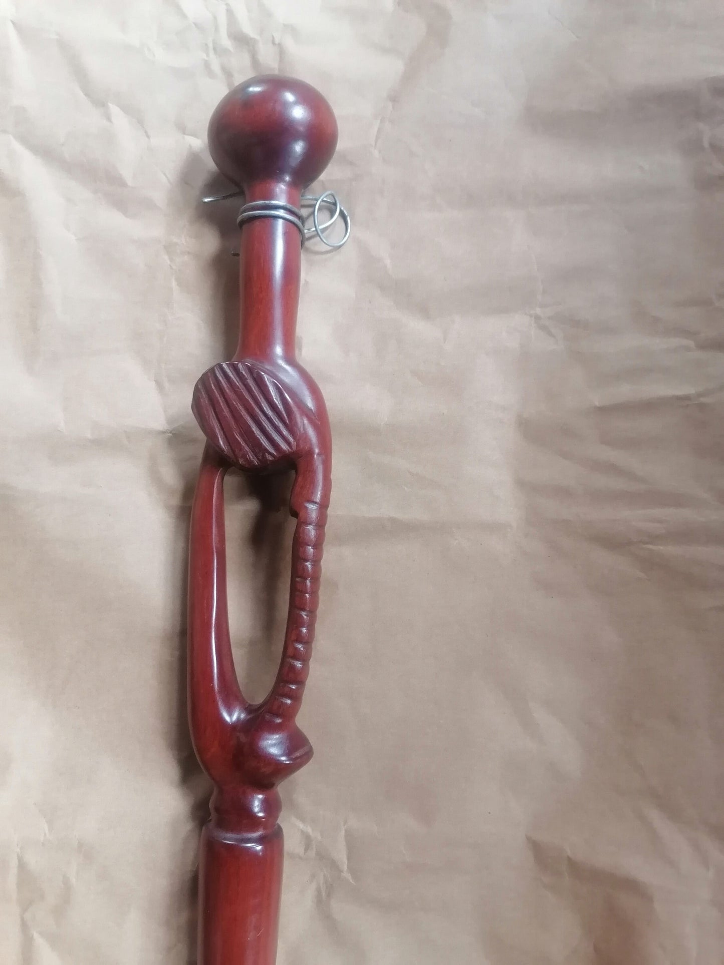 AFRICAN WALKING STICK , walking canes for men, Zambian wood , Wooden Walking Stick, handmade stick, catwalk accessories,
