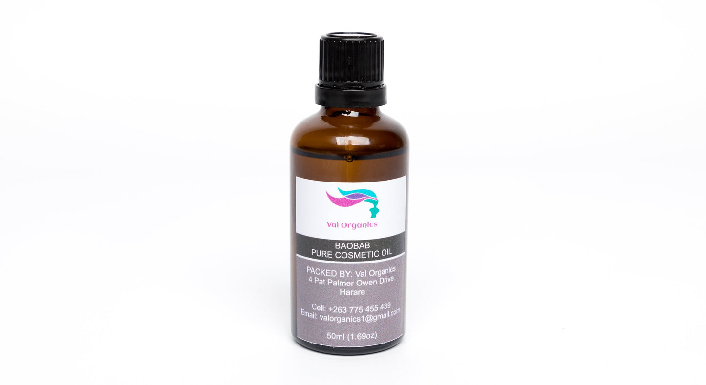 Organic Baobab Oil for Dry Skin, Hair & Nails, USDA certified