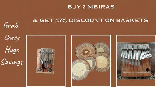 Double the Mbira Joy, Deck Your Walls with Delight! (Limited Time Offer!)