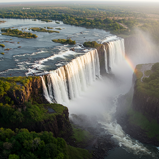 Victoria Falls: The Smoke That Thunders - A Majestic Wonder of Zimbabwe