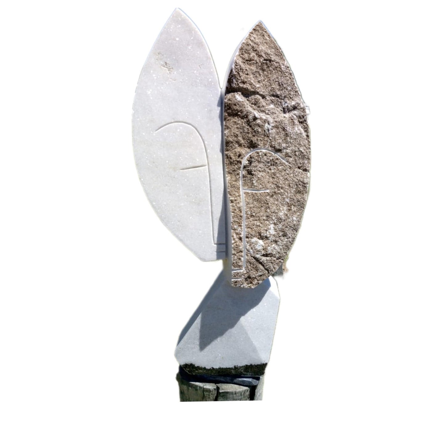 SHONA STONE SCULPTURE, abstract statue, dolomite stone,  home decor statue, african statue, carving stone
