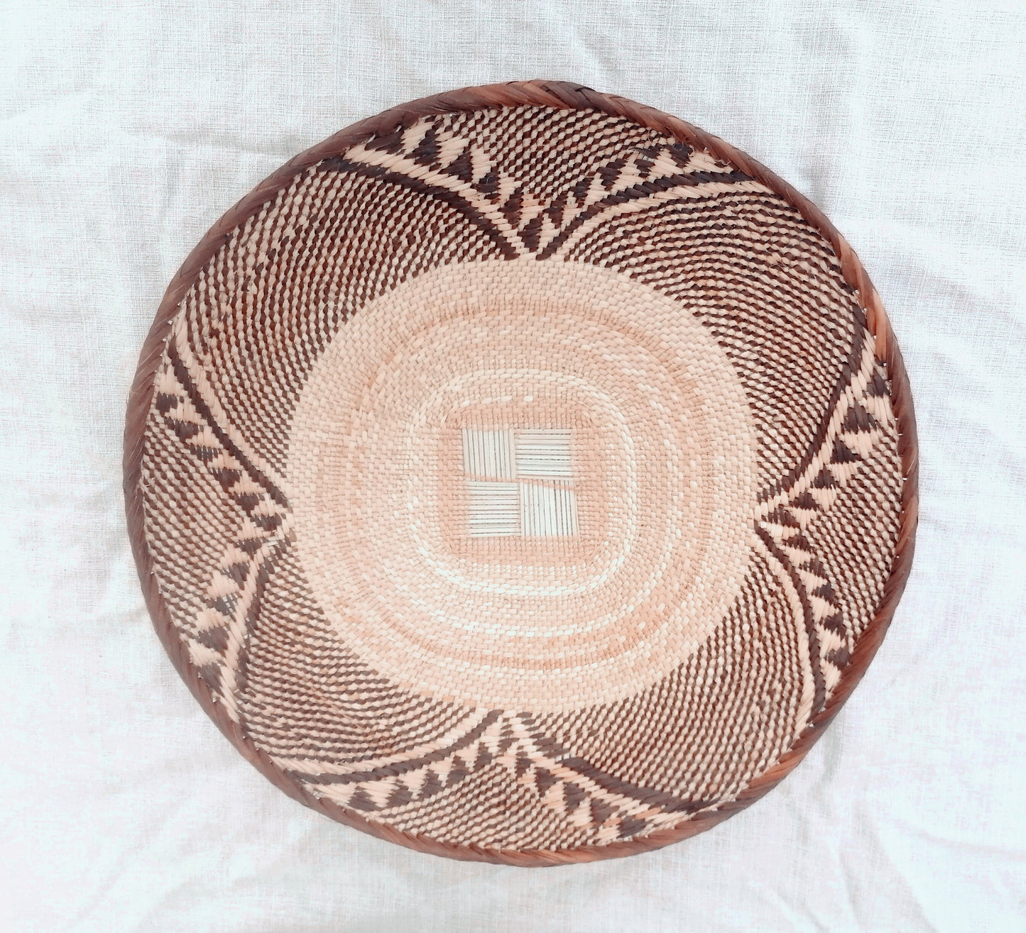 6 BINGA BASKET SET,  Coastal décor, boho style , wall basket set,  wall hanging decor , african  wall decor,  African Tonga baskets