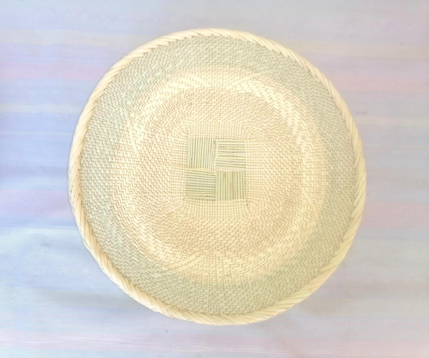 5 BINGA BASKET SET,  Coastal décor, boho style , wall basket set,  wall hanging decor , african  wall decor,  African Tonga baskets