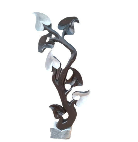 SHONA STONE SCULPTURE, abstract statue , springstone stone , home decor statue, african statue, carving stone