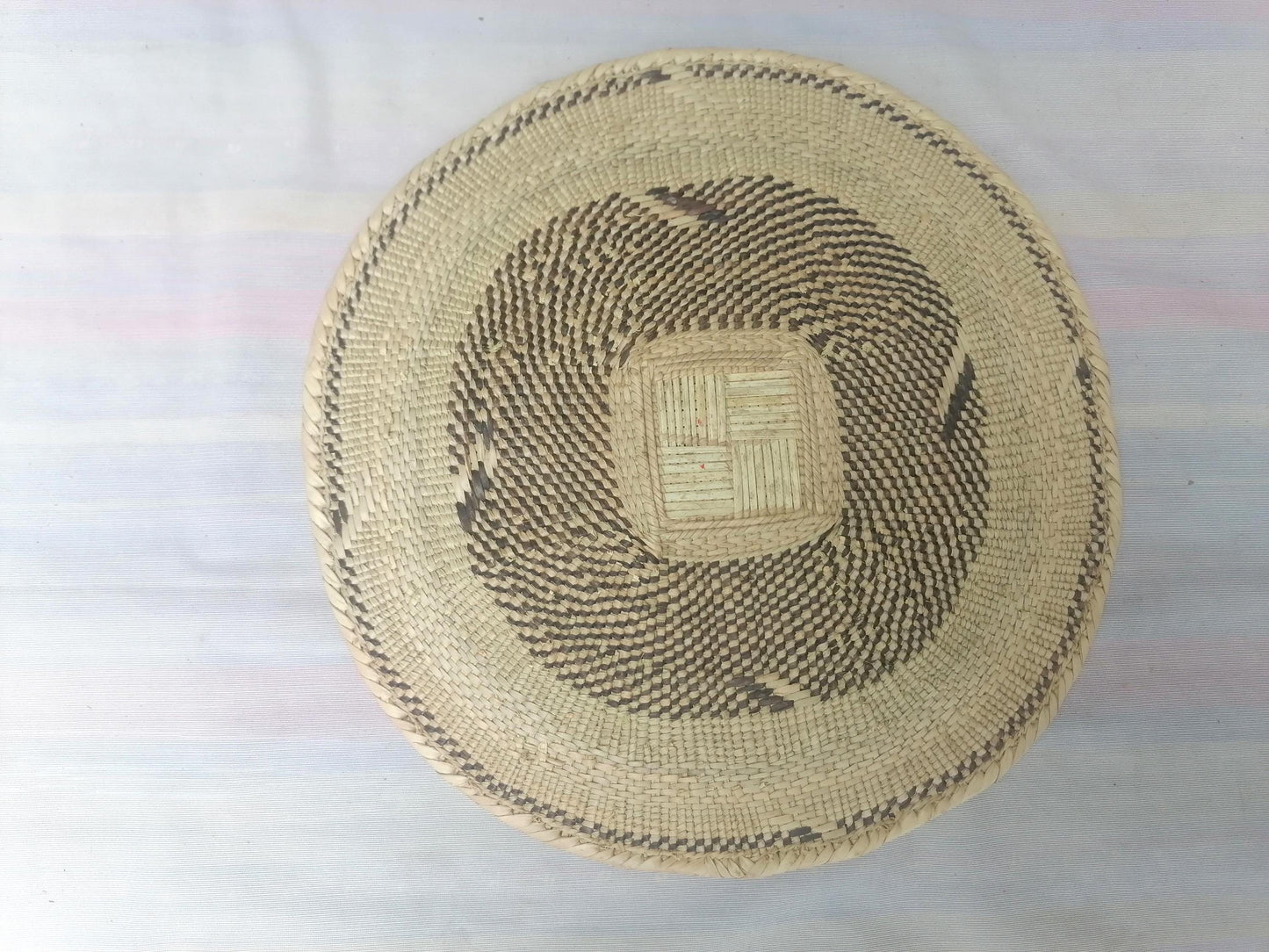 Authentic Binga Basket Set - Handwoven African Wall Decor, Set of 5