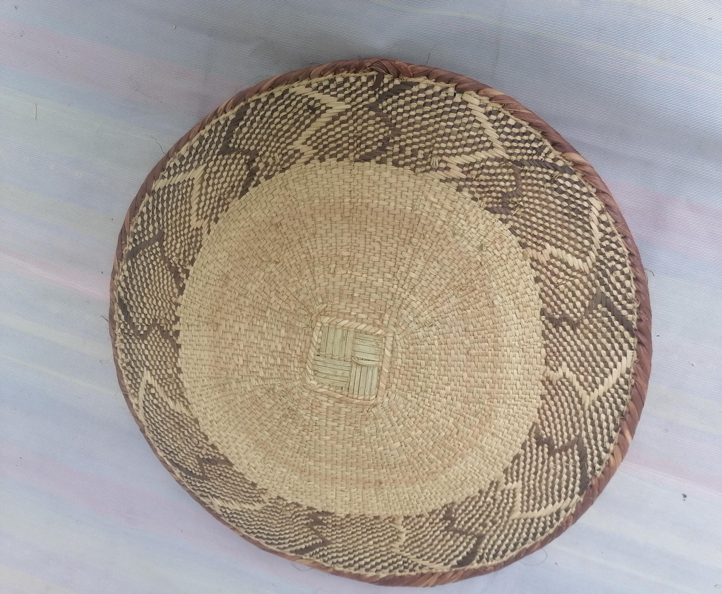 5 BINGA BASKET SET,  Coastal décor, boho style , wall basket set,  wall hanging decor , african  wall decor,  African Tonga baskets