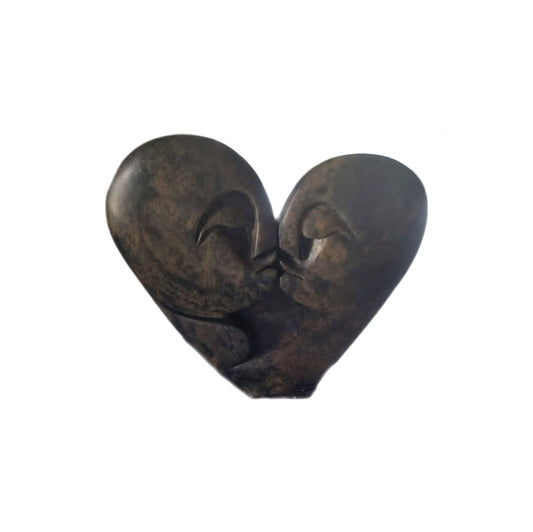 SHONA STONE SCULPTURE, handmade gift, abstract statue serpentine stone , home decor statue, african statue, carving stone