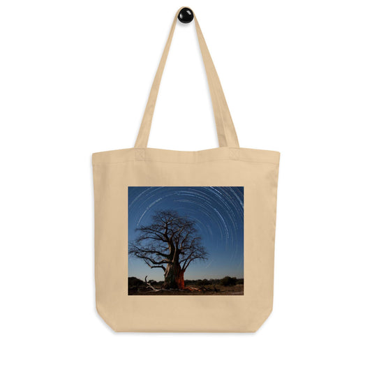 Eco-friendly, African Wildlife Tote Bag - Organic Cotton Grocery Bag