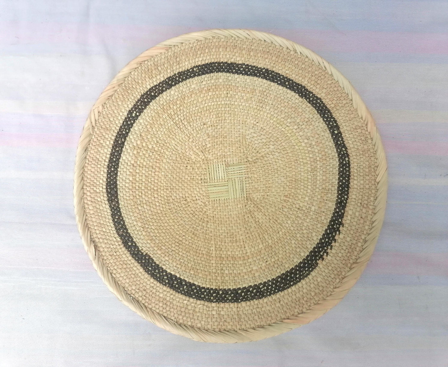 Authentic Binga Basket Set - Handwoven African Wall Decor, Set of 5