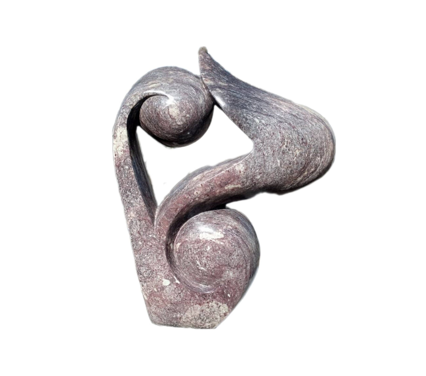 ABSTRACT STONE STATUE, shona stone sculpture, home decor statue, african statue, carving stone