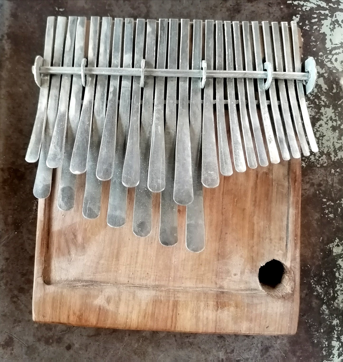 African kalimba mbira  , 24 keys dongonda , in F tune, made to order, mbira batik bag option